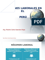 Regimenes Laborales