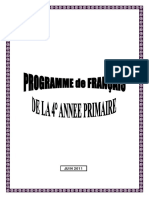 Programme Francais 4_ap