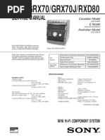 HCD-GRX70 (9-928-843-11) PDF