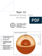 10 - Geothermal Energy