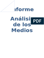 Informe Analisis de Los Medios