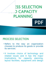 Production Process Planning and Capacity Analysis