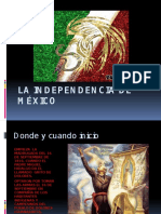 La Independencia de México 1