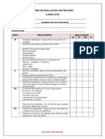 Evaluación de Proceso