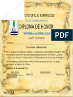 Diploma de Jurado