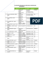 Jadual Praktek DR