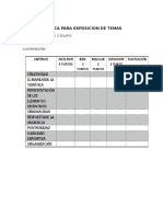 RUBRICA GENERALES CURSO