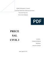 Ensayo Critico de Procesal Civil 15 Pts