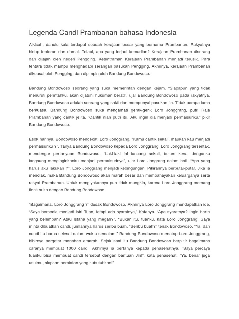 Contoh Cerita Fantasi Tentang Cerita Rakyat Contoh Cerita Fantasi Tentang Cerita Rakyat