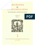 Bruniana & Campanelliana Vol. 11, No. 1, 2005 PDF