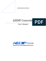 ASDIP Concrete Users Manual