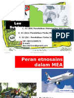 Peran Etnosains Dalam MEA