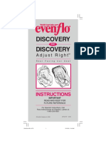 Instrucciones Evenflo Discovery (Silla de Bebe para Auto) Resumido