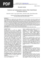 Download Cytotoxic and Antimicrobial Activity of the Crude Extract of Abutilon Indicum by Apurba Sarker Apu SN32446615 doc pdf