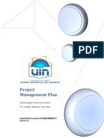 Project Management Plan: Perancangan Sistem Inventaris PT. Sumber Makmur Food TBK