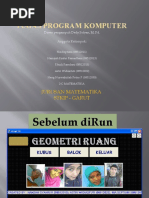 Tugas Program Komputer Geometri