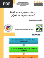 01 Evaluación Preescolar PDF
