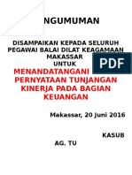 PENGUMUMAN