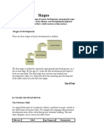 Stages of Child Motor Development