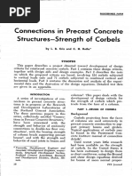 Corbel Design for Concrete Structures | PDF | Beam (Structure) | Column