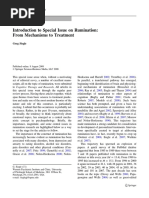 Introduction Rumination