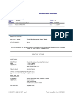 MSDS Dettol PDF