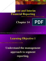 Segment and Interim Financial Reporting