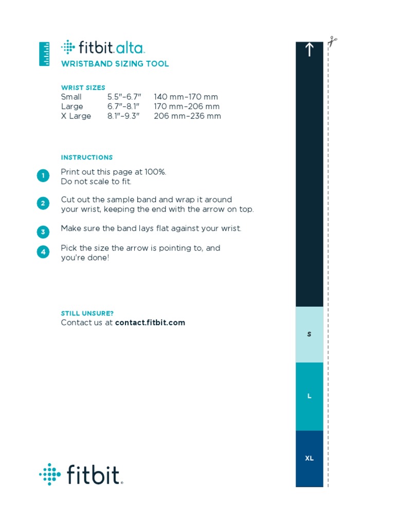 Wristband Sizing Guide and Tool | PDF | Cooking, Food & Wine | Home ...