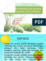 Asuhan Keperawatan Pasien Dengan Harga Diri Rendah