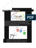 Cara Membuat Aplikasi Google Drive