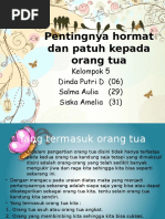 Pentingnya Hormat Dan Patuh Kepada Orang Tua