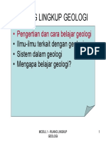 Modul1-Geologi
