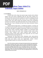 Download Teknik Penulisan Tugas Akhir POLIJE by deffian SN324487544 doc pdf