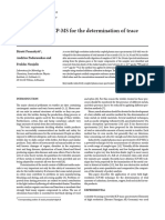 ICP-MS - Metal Analysis in Textile