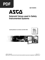 Asco Pilot Valve Operating Manual