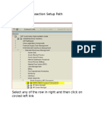 RF - Logical Transaction Setting