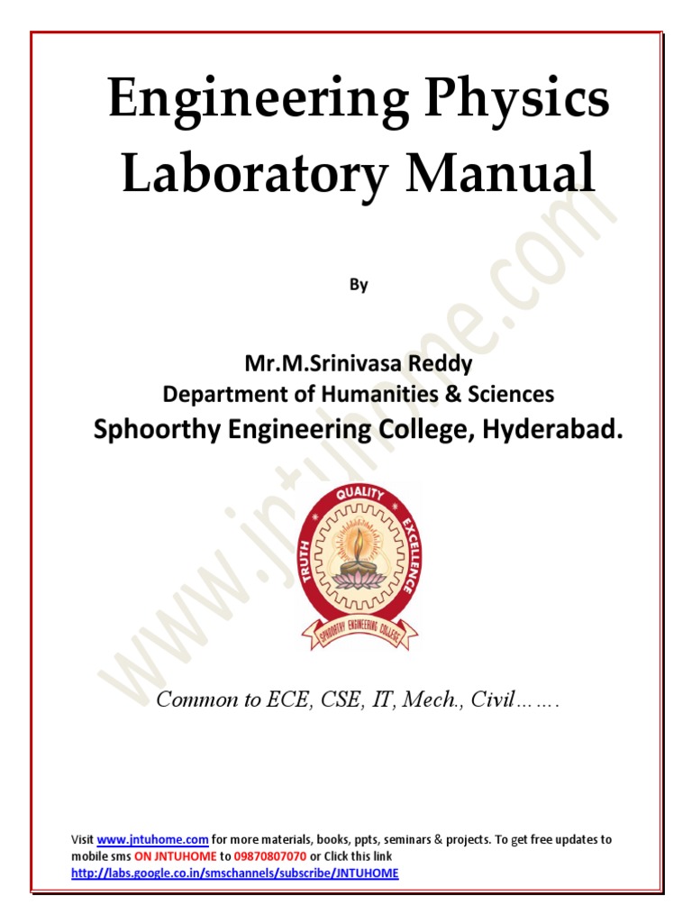 JNTUB.Tech1stYearPhysicslabmanualallexperiments.pdf