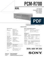 Sony PCM-R700