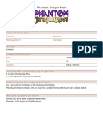 Phantom Dragon Nest Moderator Application