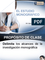 El Estudio Monográfico