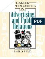 Career Opportunities in Advertising and Public Relations