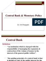 Central Bank & Monetary Policy - 1