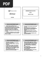 Português - interpretação de texto