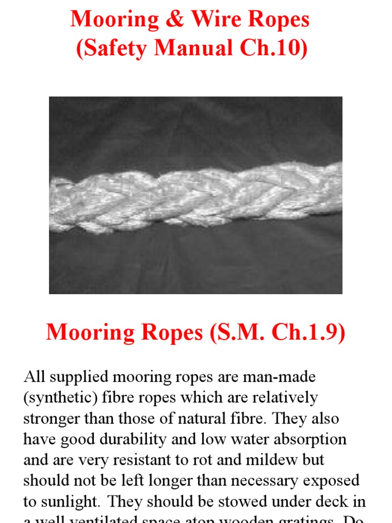 Mooring & Wire Ropes Rope Wire