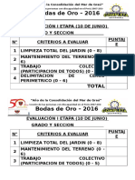 Evaluacion Para Jardines