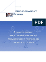 Verkhoshansky Forum Answers