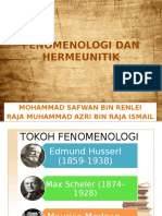 Fenomenologi Dan Hermeunitik