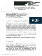 1 Estação de Tratamento de Agua Com Material Recuclabl