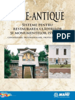 Mape-Antique - Sisteme de Restaurare A Cladirilor Istorice PDF