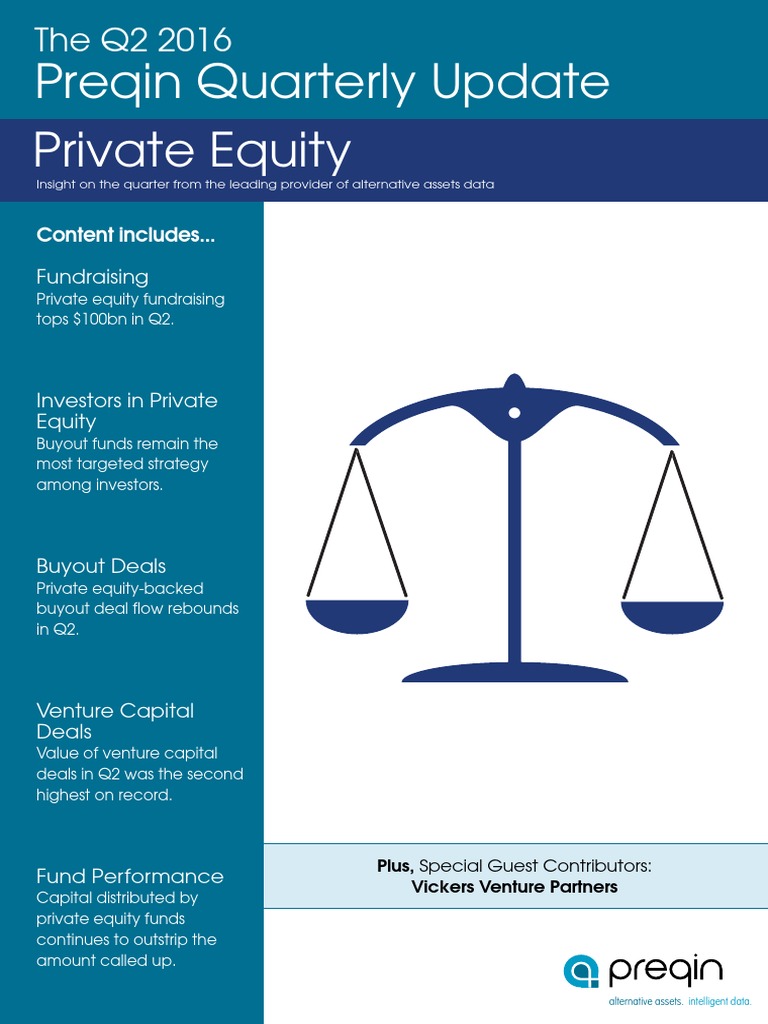 Preqin Quarterly Private Equity Update Q2 2016 SL | PDF | Private
